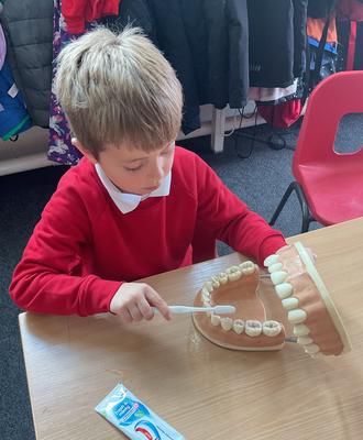 Learning to clean teeth