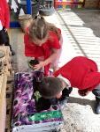 Child planting