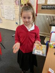 Child buying something at the class shop