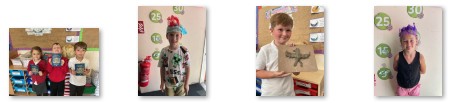 Children presenting their work