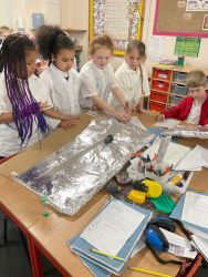 Forces experiment with a toy car