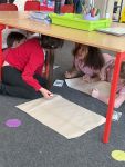 Child's cave painting