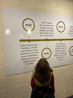 Children at the Roman Painted House