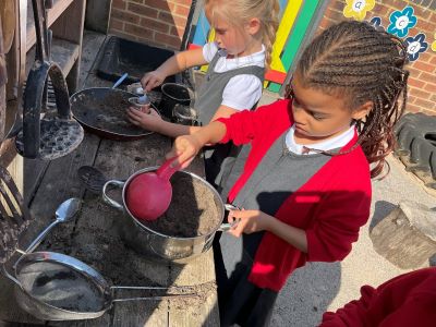 Children playing