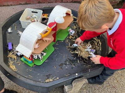 Child playing