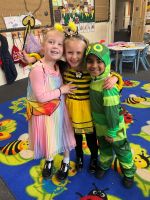 Child dressed as a minibeast