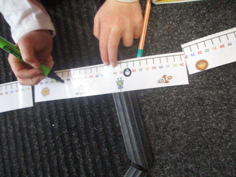addition on a number line