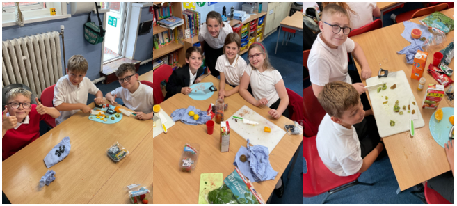 Pupils exploring importance of physical and mental health 