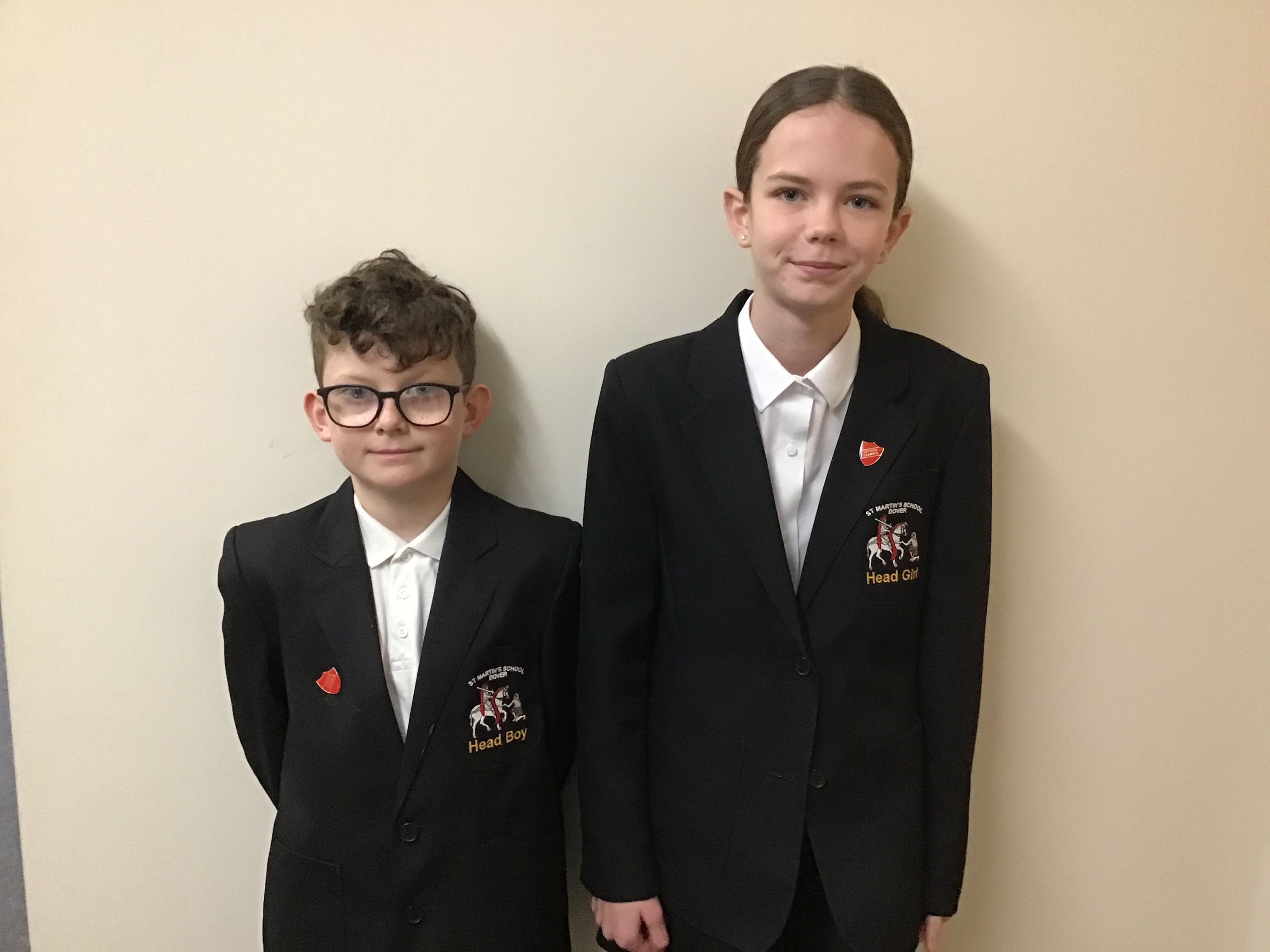 Head Boy and Head Girl Photo