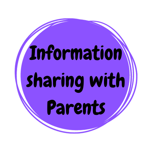 Information sharing with parents