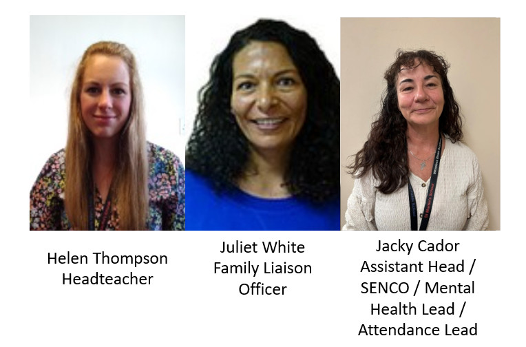 Image of Key contacts - Helen Thompson / Juliet White / Jacky Cador 