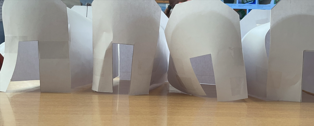 anderson shelters made from paper